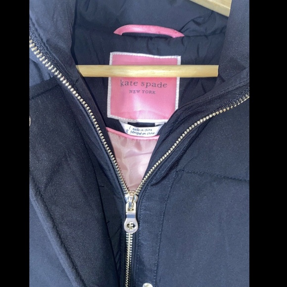 KATE SPADE New York Hooded Puffer Jacket Size L - Picture 3 of 7